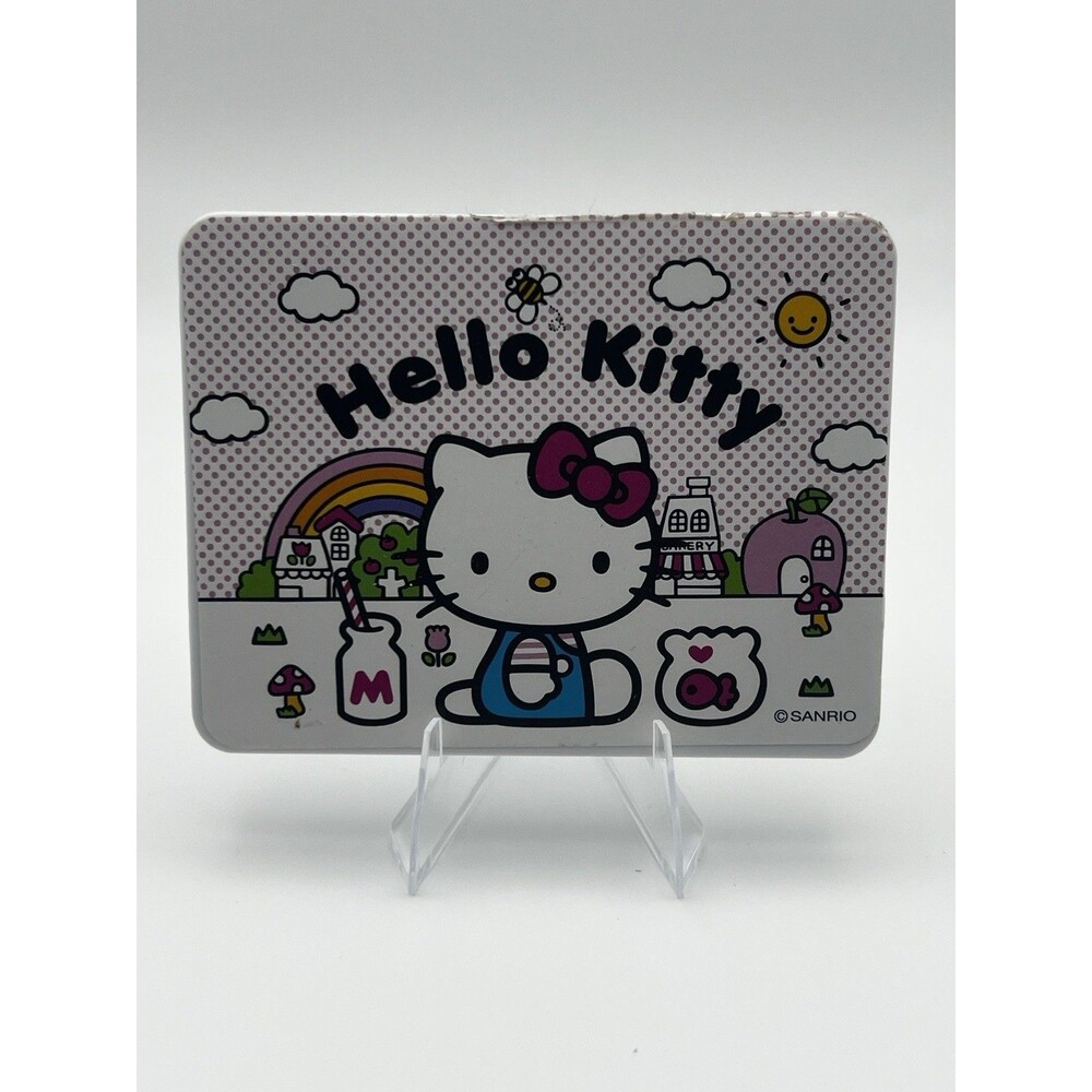 Hello Kitty Mini Laptop Toy Sanrio Foldable Dollhouse Computer Pink Kawaii